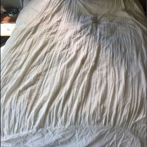 Lightly used DKNY luxury duvet cover